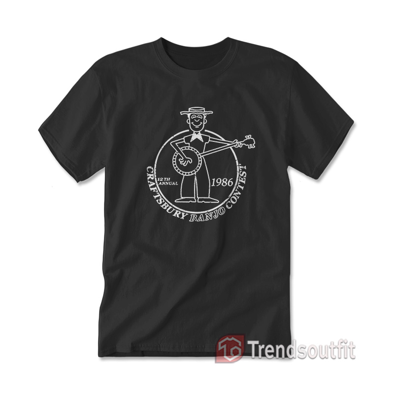 Dusty's Craftsbury Banjo Contest 1986 T-shirts