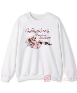 Courtney Love America's Sweetheart Hole Band Sweatshirt