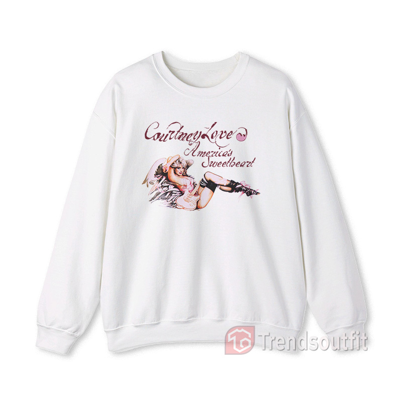 Courtney Love America's Sweetheart Hole Band Sweatshirt