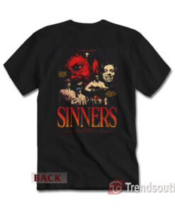 Michael B Jordan Sinners Retro T-shirt