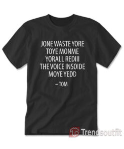Funny Miss You Lyrics T-shirt