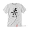 Pharrell Williams Wearing Vintage Mickey Mouse 1928 T-shirt