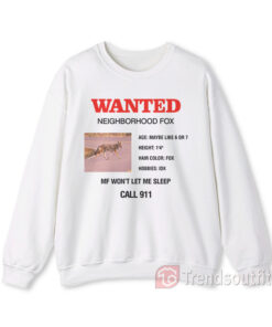 Charli XCX Wanted Neighborhood Fox Sweatshirt