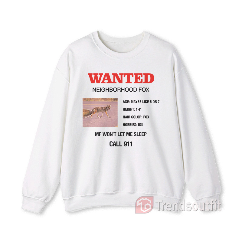 Charli XCX Wanted Neighborhood Fox Sweatshirt