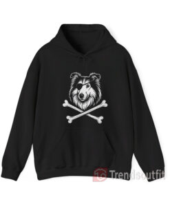 Pirate Reveille Sheltie Flags Hoodie