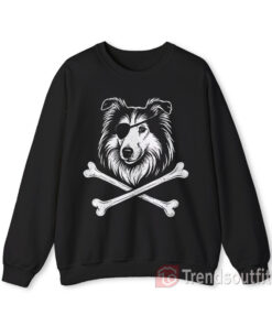 Pirate Reveille Sheltie Flags Sweatshirt
