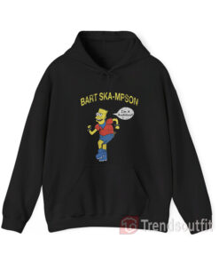 Bart Ska-Mpson Bart Simpson I'm a Rudeboy Hoodie
