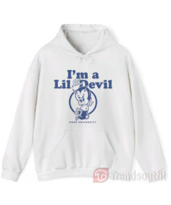 Duke Blue Devils I'm a Lil Blue Devil Duke University Hoodie