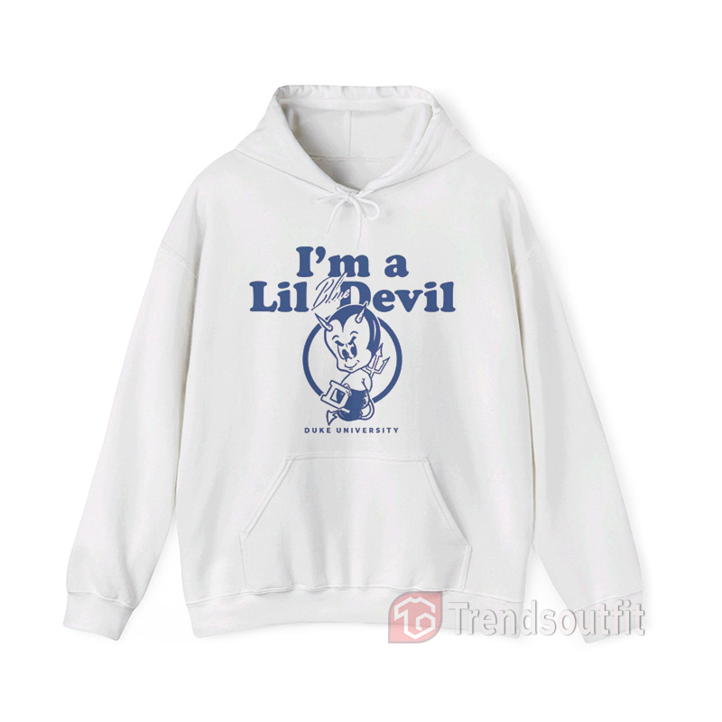 Duke Blue Devils I'm a Lil Blue Devil Duke University Hoodie