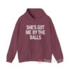 She's Got Me By The Balls Hoodie